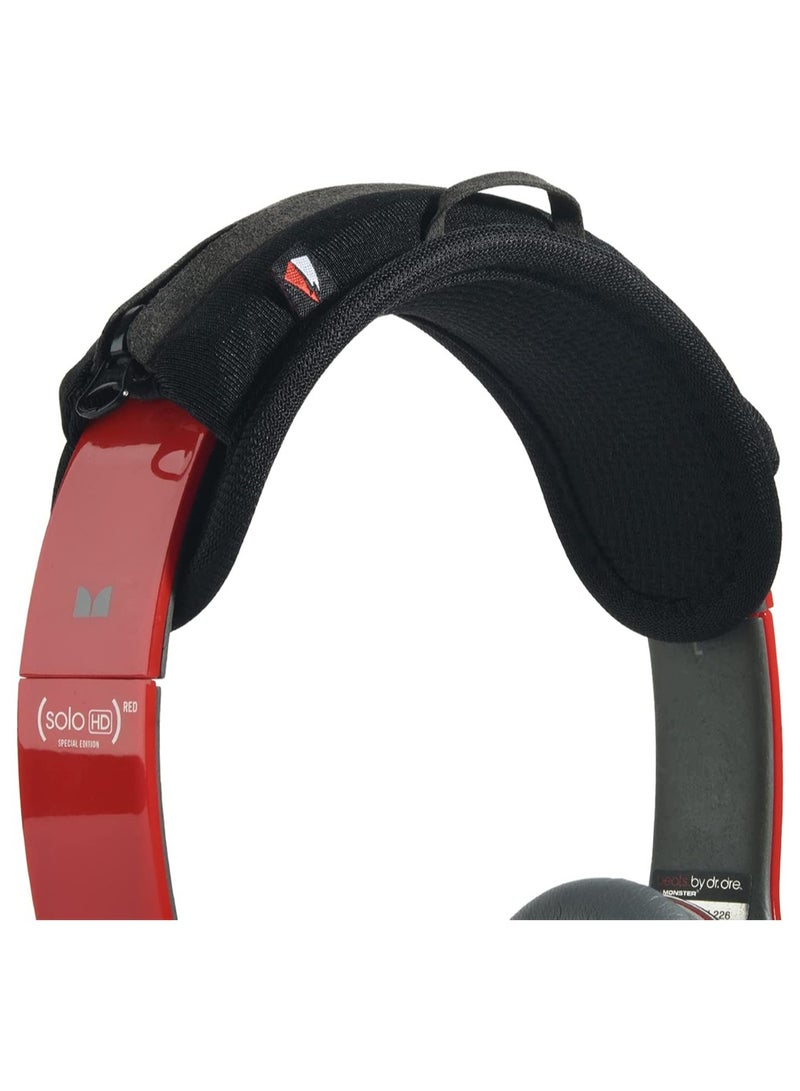 KASTWAVE Universal Replacement Headband Cushion Pad Cover Protector Compatible with for ATH M50X, for QC 35i/35ii, for QC25, for Solo 2/Solo 3, for Studio 2/3 Headphones, Cushion Protector Pad for Headphones - Image 1