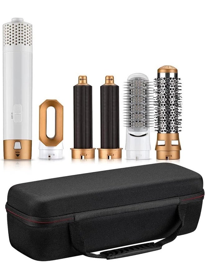 كادي ون كواية و جهاز فرد وتجعيد الشعر اللاسلكية 5 في 1، مجفف شعر احترافي، فرشاة هواء ساخن، استشوار مصفف شعر للنساء مع 3 إعدادات لدرجة الحرارة بقوة 1200 واط - Image 2