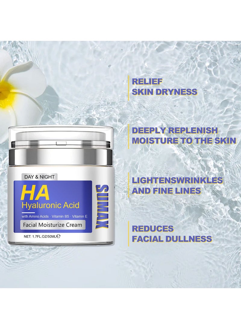 سوماكس كريم ترطيب حمض الهيالورونيك 50 مل من سوماكس - Image 2