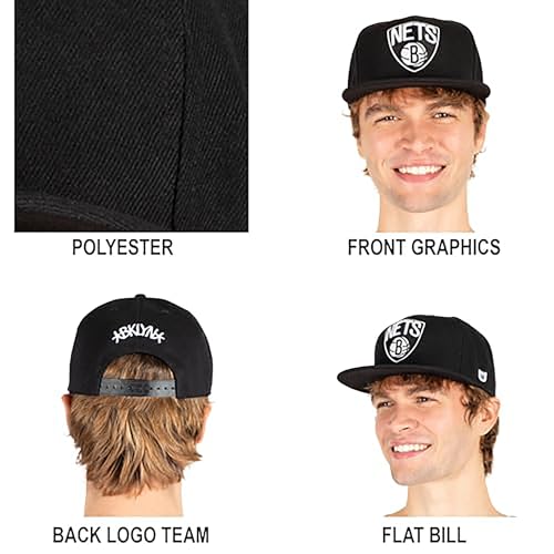 Ultra Game NBA Official Men’s Twill Snap Back Ultimate Baseball Cap Hat - Unisex, Los Angeles Lakers, Black, 1SIZE - Image 3