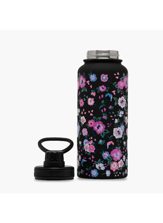 LIFESTYLE Floral Print Water Bottle for Women - 1 L