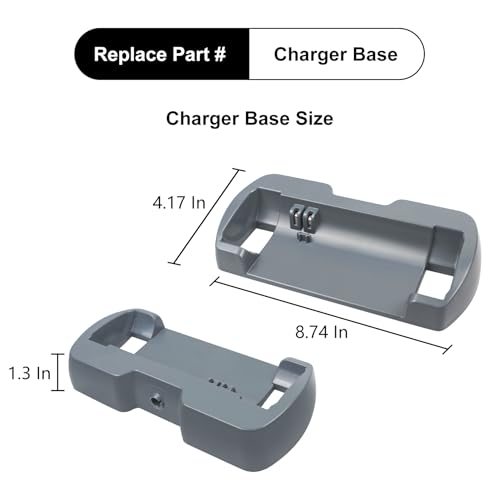 CPAI Charger Base Compatible with Shark SV1106 SV1114 SV1112 SV1107 SV1100 Navigator Freestyle Upright Bagless Cordless Stick Vacuum (1 Pack) - Image 2
