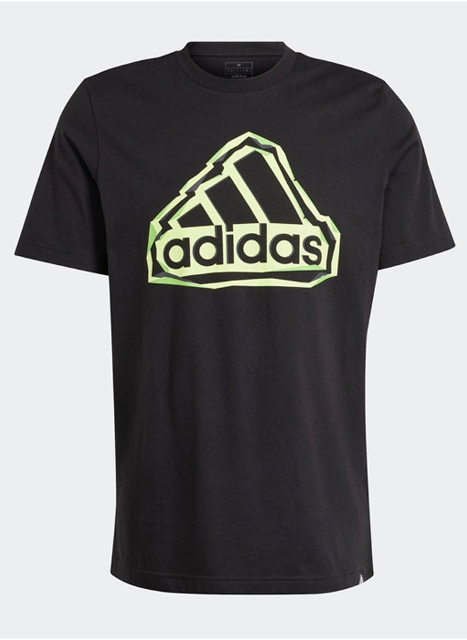 Adidas - Folded Badge Graphic T-Shirt - Image 1