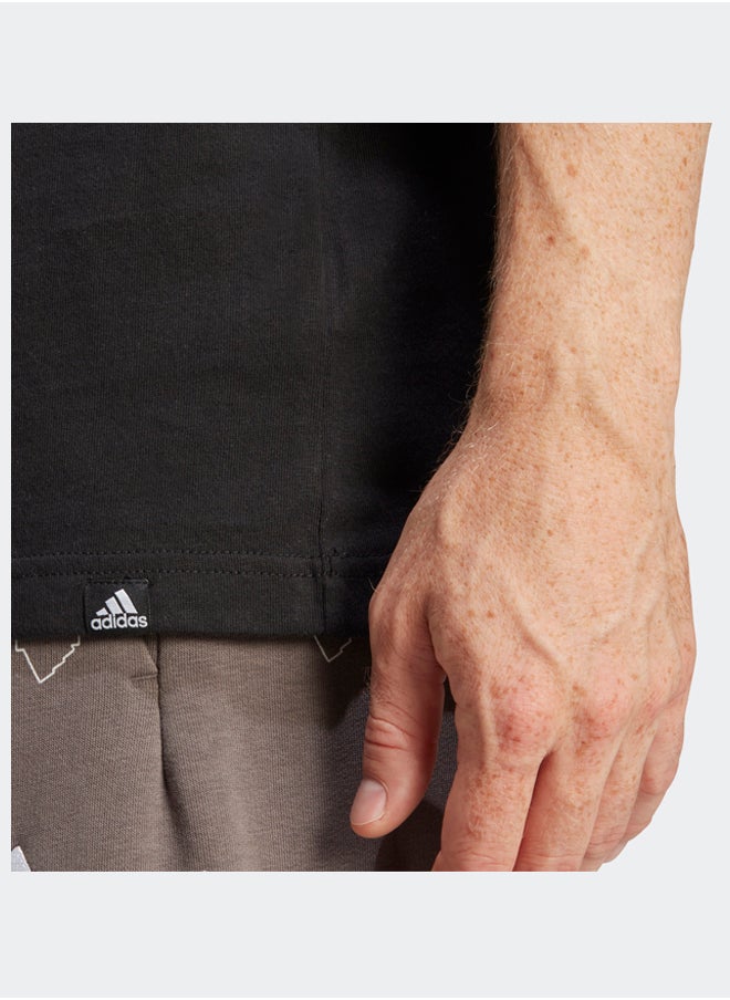 Adidas - Folded Badge Graphic T-Shirt - Image 1