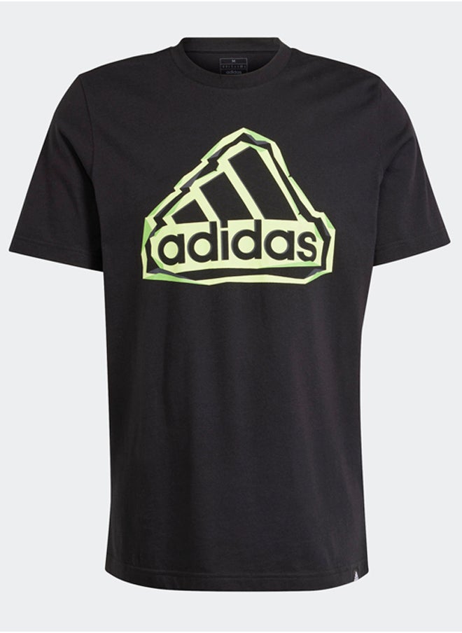 Adidas - Folded Badge Graphic T-Shirt - Image 1