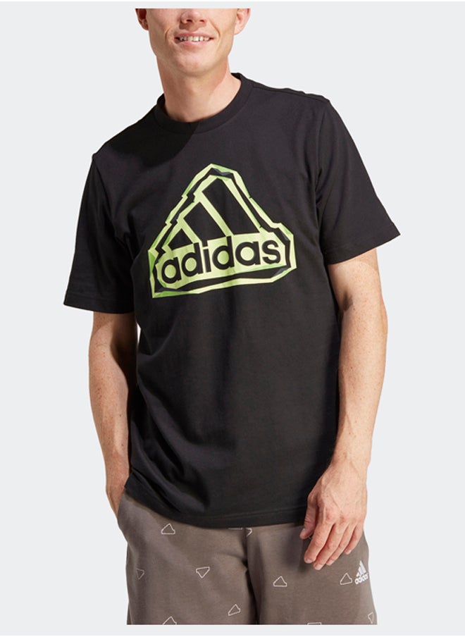 Adidas - Folded Badge Graphic T-Shirt - Image 1
