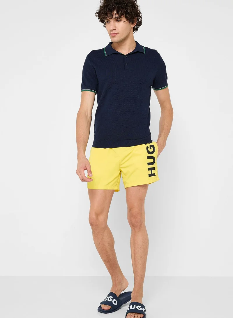 HUGO Logo Swim Shorts