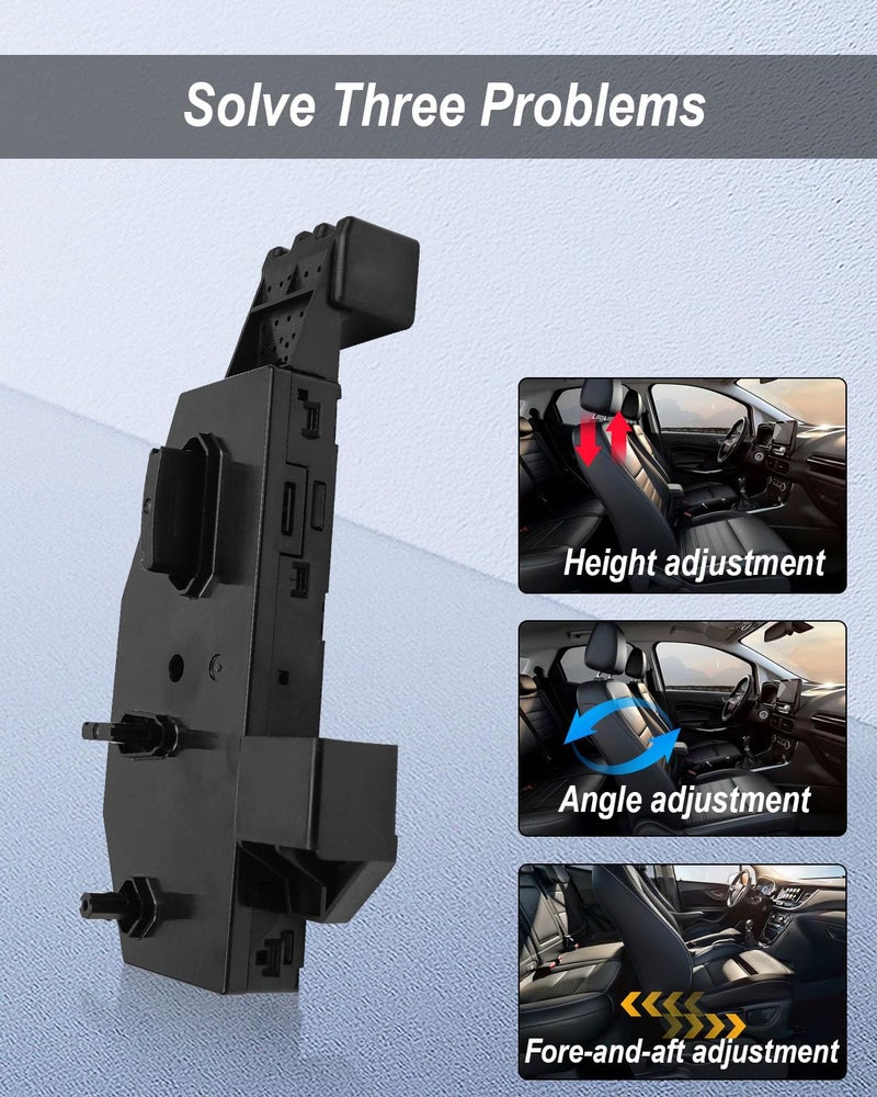 TIKSCIENCE Power Seat Control Switch Fit for Chevrolet Silverado Corvette Suburban Tahoe Impala GMC Yukon Sierra 1500 2500 3500 Cadillac Escalade ATS CTS ELR 2013-2020 Replace 20914737, 23247096 - Image 3