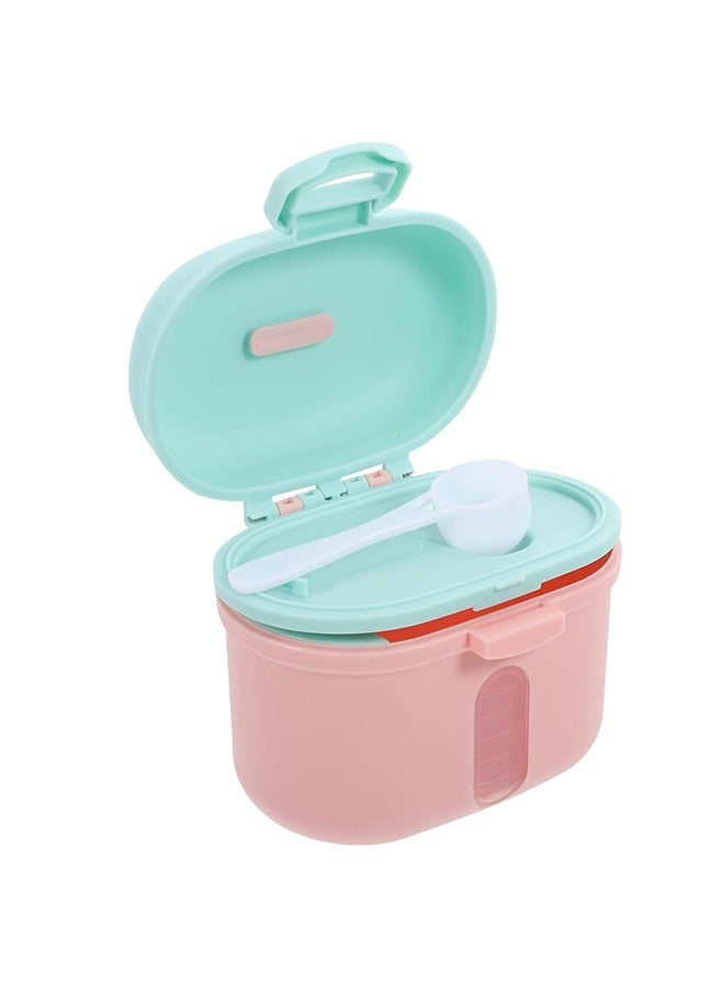 JCB CHIC Baby Milk Powder Formula Dispenser, Stackable Formula Dispenser Container Mixie Bottle for Travel, Large Capacity Formula Holder and Snack Storage, Non-Spill, Powder Leakage Free 360g - Image 1