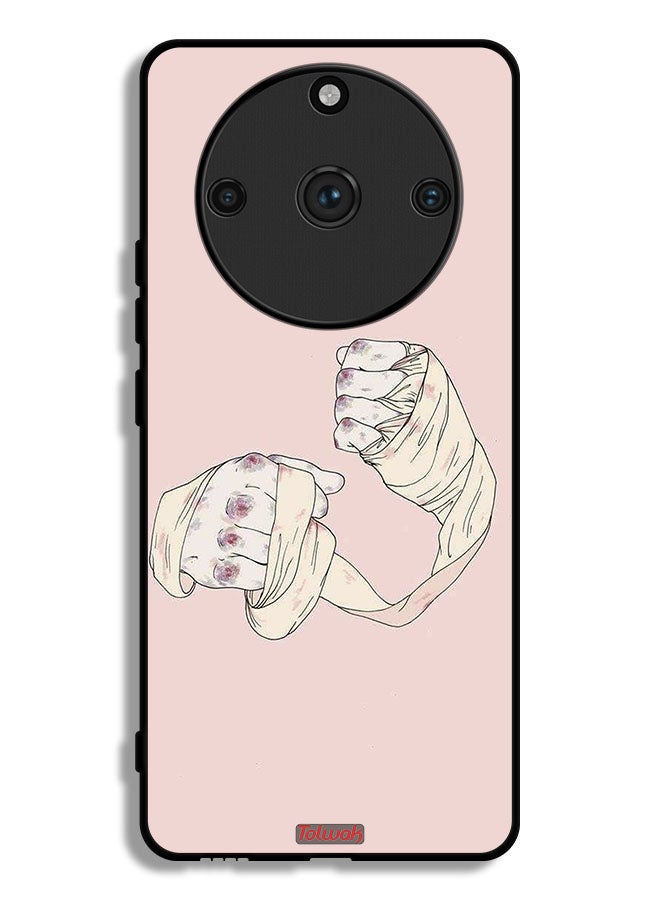 Tolwak Realme 11 Pro Protective Case Cover Fighter Art - Image 1
