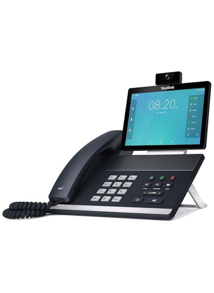 Yealink Smart Video Phone, VP59, Power over Ethernet, Corded Business Desk Phone, 8 Inch Touch Screen, 1080p HD Video, Android 7.1, Bluetooth 4.2, Dual Band 2.4G/5G Wi-Fi, for Executives/Workgroups - Image 3
