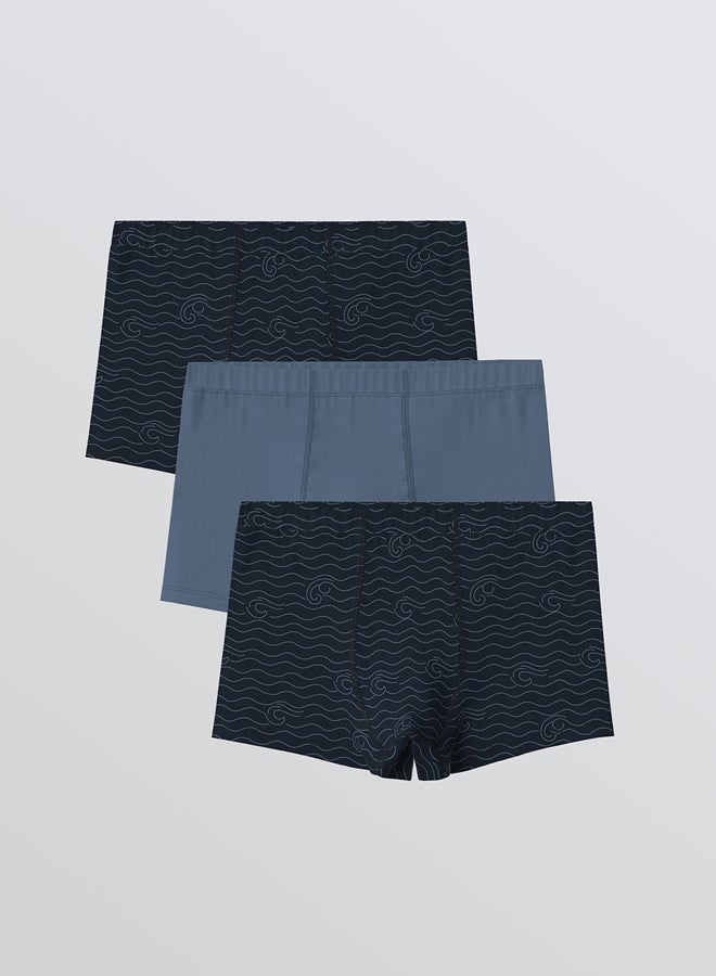 LC WAIKIKI Boys' Printed  Boxer Trunks 3-Pack  - Image 1