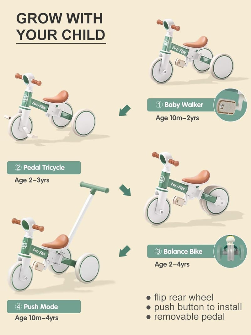 LOL-FUN 4 in 1 Toddler Balance Bike - Image 3