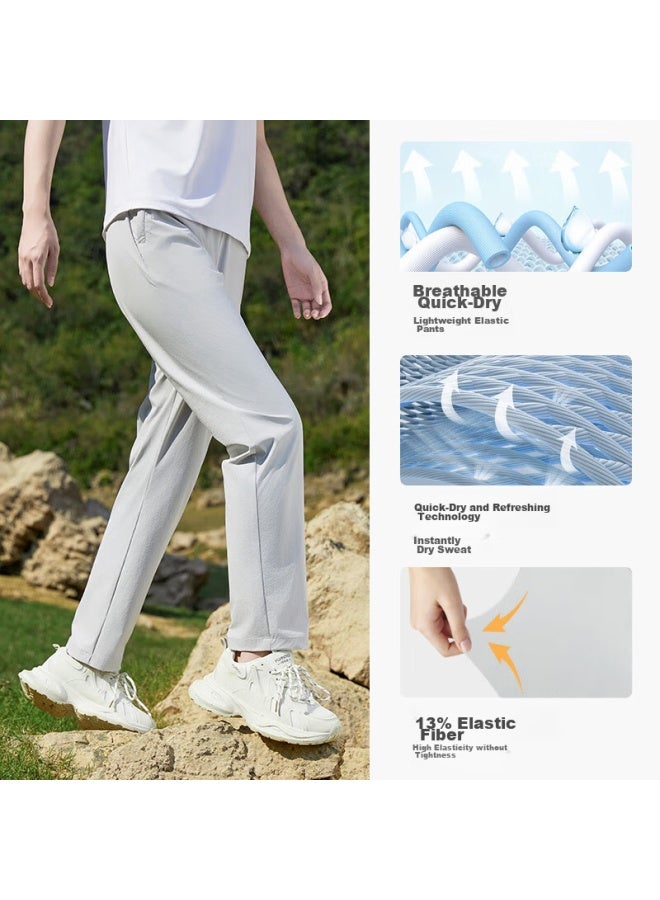Scaler Quick-dry Pants For Men And Women, Moisture-wicking, Sweat-absorbing, Elastic, Wrinkle-resistant, For Hiking And Casual Wear F3515583 - Image 1