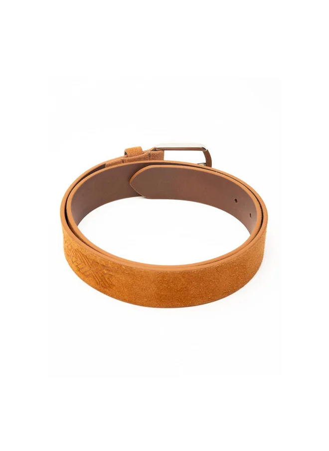 Bacca Bucci  Tan Genuine Leather Suede Belt for Men - Stylish and Durable for Men | Best Price UAE