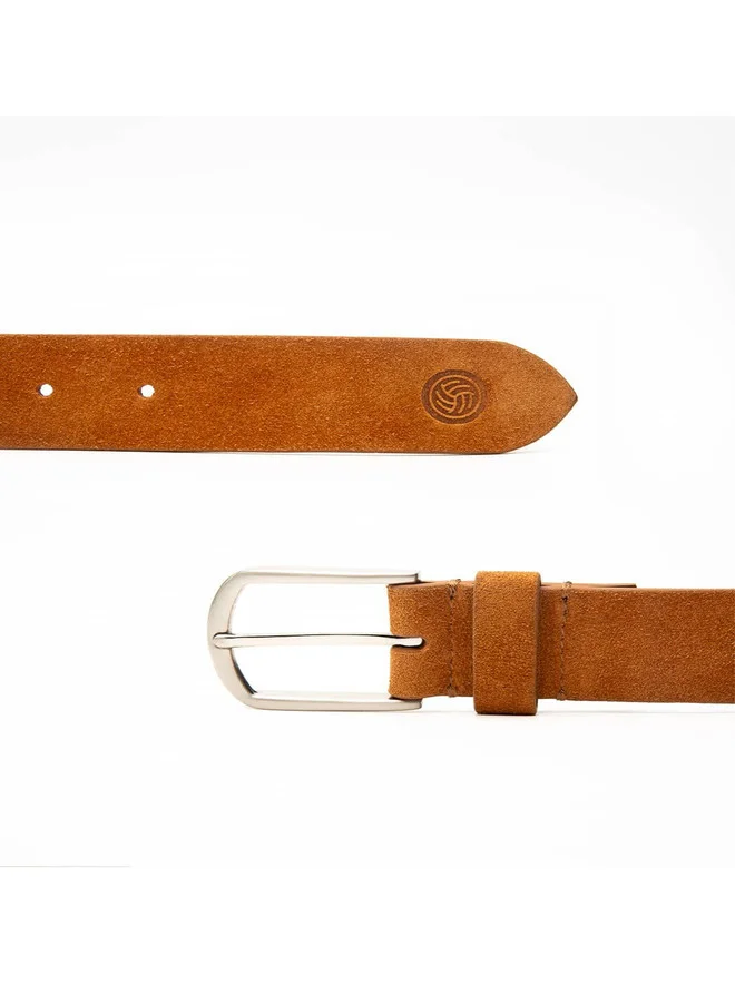 Bacca Bucci  Tan Genuine Leather Suede Belt for Men - Stylish and Durable for Men | Best Price UAE