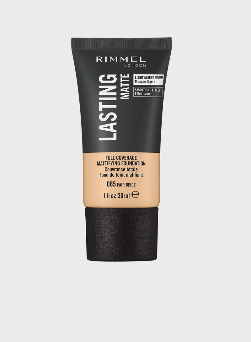RIMMEL LONDON Lasting Finish Matte Foundation- Fair Beige 85
