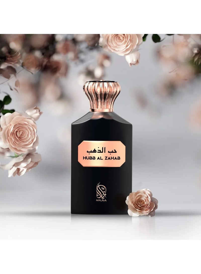 NYLAA Hubb Al Zahab Eau De Parfum For Unisex - 100 ML - Image 3