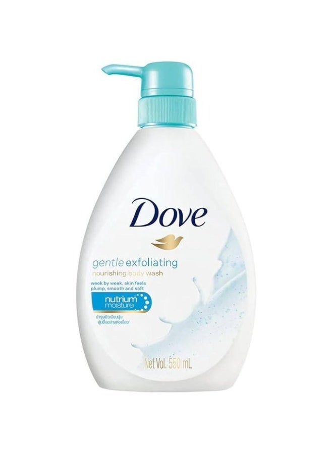 دوف غسول الجسم للتقشير اللطيف 550 مل