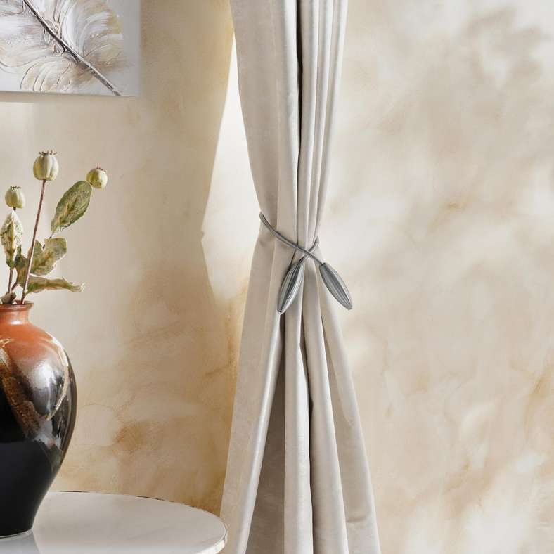 Pan Home رباط ستارة زوي المغناطيسي - فضي - Image 1
