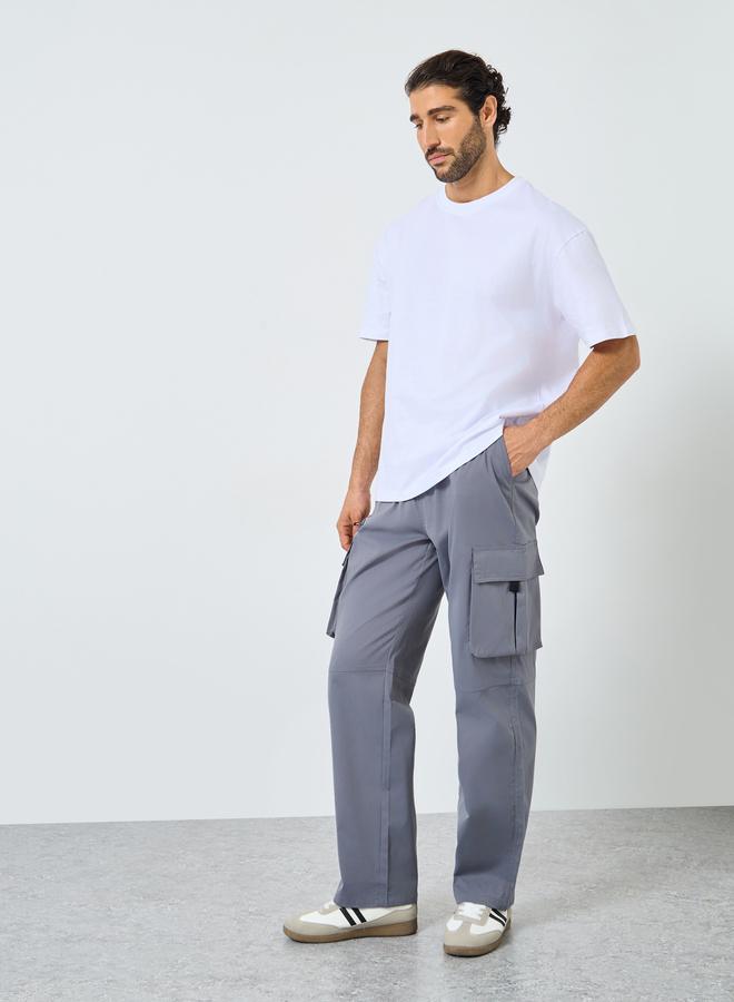 ستايلي تيشيرت رجالي كبير بطباعة حروف - Image 3