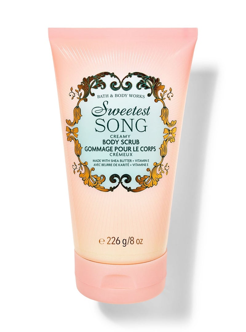 Sweetest Song Creamy Body Scrub 226g