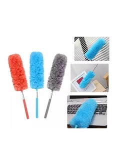 Generic Microfiber Duster for Cleaning, Hand Duster Washable Microfibre Cleaning Tool Extendable Dusters for Cleaning Office, Car, Computer, Air Condition, Washable Duster With Extanded Stick (orange)  - Image 2