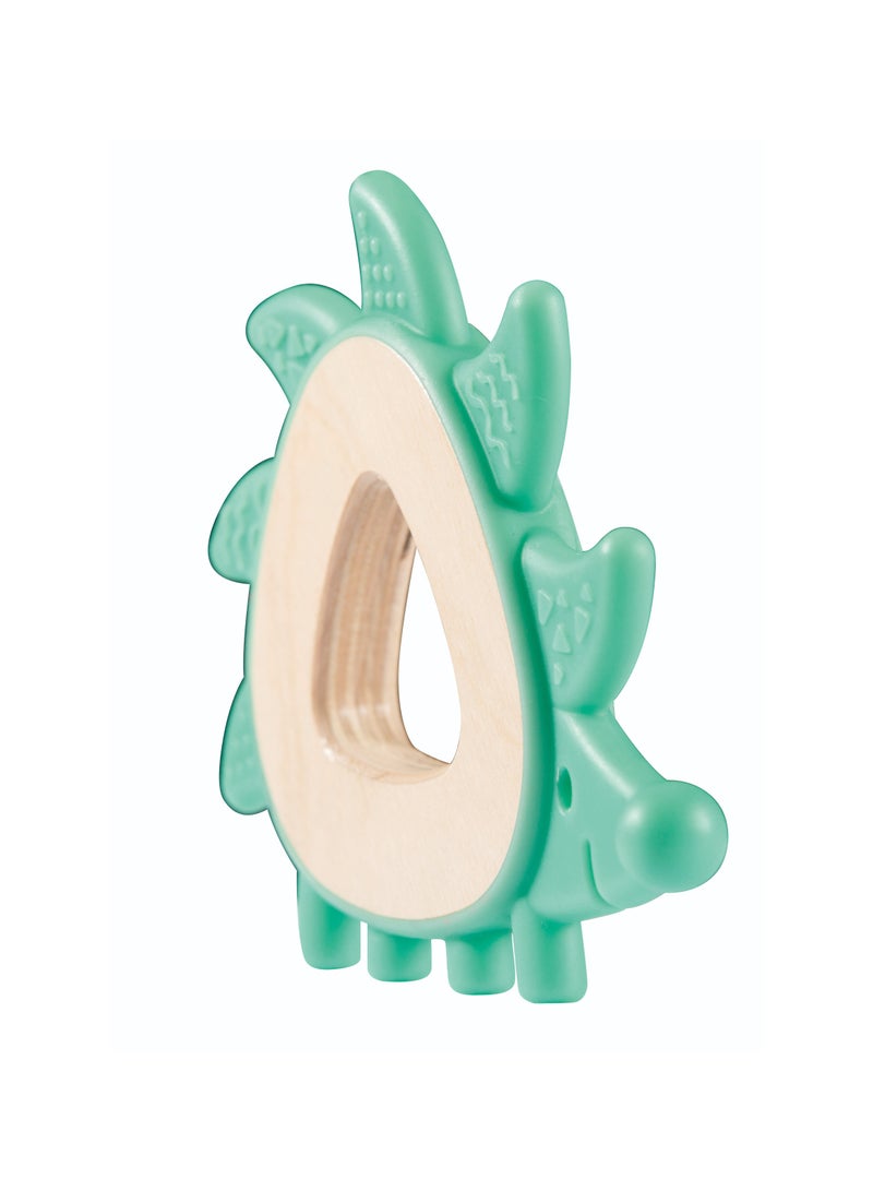 هيب لهاية قنفذ سيليكون خالي من البيسفينول أ، من عمر  شهر، لعبة للتسنين، هدايا ألعاب أطفال، هدايا استحمام الأطفال، تدليك لطيف وتخفيف لثة الطفل، تخفيف ألم لثة الرضع - Image 2