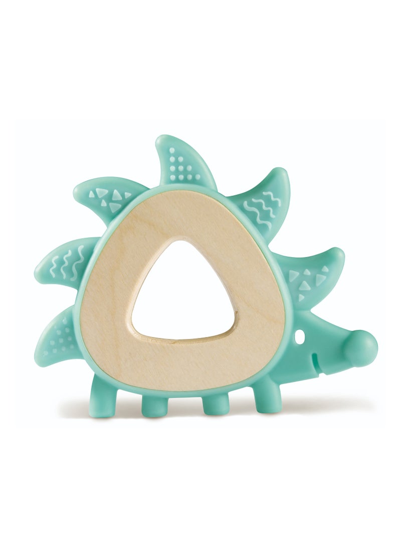 هيب لهاية قنفذ سيليكون خالي من البيسفينول أ، من عمر  شهر، لعبة للتسنين، هدايا ألعاب أطفال، هدايا استحمام الأطفال، تدليك لطيف وتخفيف لثة الطفل، تخفيف ألم لثة الرضع - Image 4