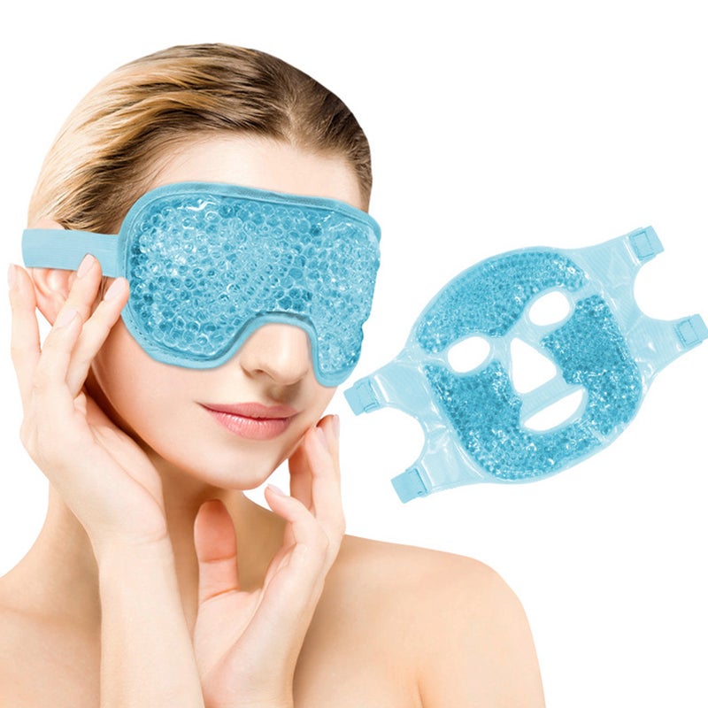 1 Set Cold Eye Masks Facial Ice Pack Cold Compress Women Eye Relief - Image 4