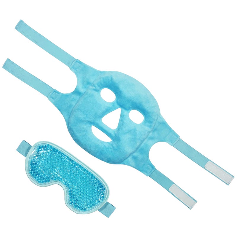 1 Set Cold Eye Masks Facial Ice Pack Cold Compress Women Eye Relief - Image 1