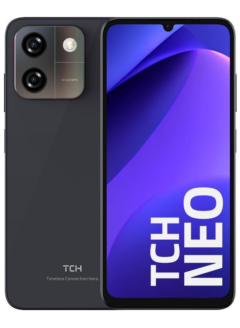 TCH NEO BLACK SMARTPHONE 4GB (Physical) RAM + 4GB (Virtual) RAM 64GB ROM (International Version) Dual Sim - Image 1