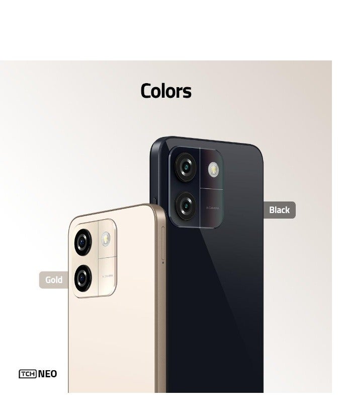 TCH NEO BLACK SMARTPHONE 4GB (Physical) RAM + 4GB (Virtual) RAM 64GB ROM (International Version) Dual Sim - Image 5