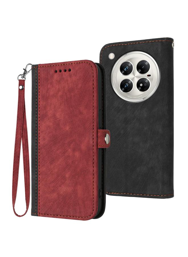 S-TOP Case For Infinix Zero 40 4G / Zero 40 5G Side Buckle Double Fold Hand Strap Leather Phone Case - Image 1