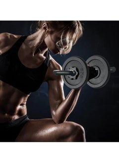 SPORT Cast iron Weight Plate Set. 1 Inch Cast iron Weight Disc Pair. 2 x 2.5kg, 5kg or 10kg Barbell Weight Plates. Dumbbell Plates for Home or Gym Training or Weightlifting. Brand: KK  - Image 3
