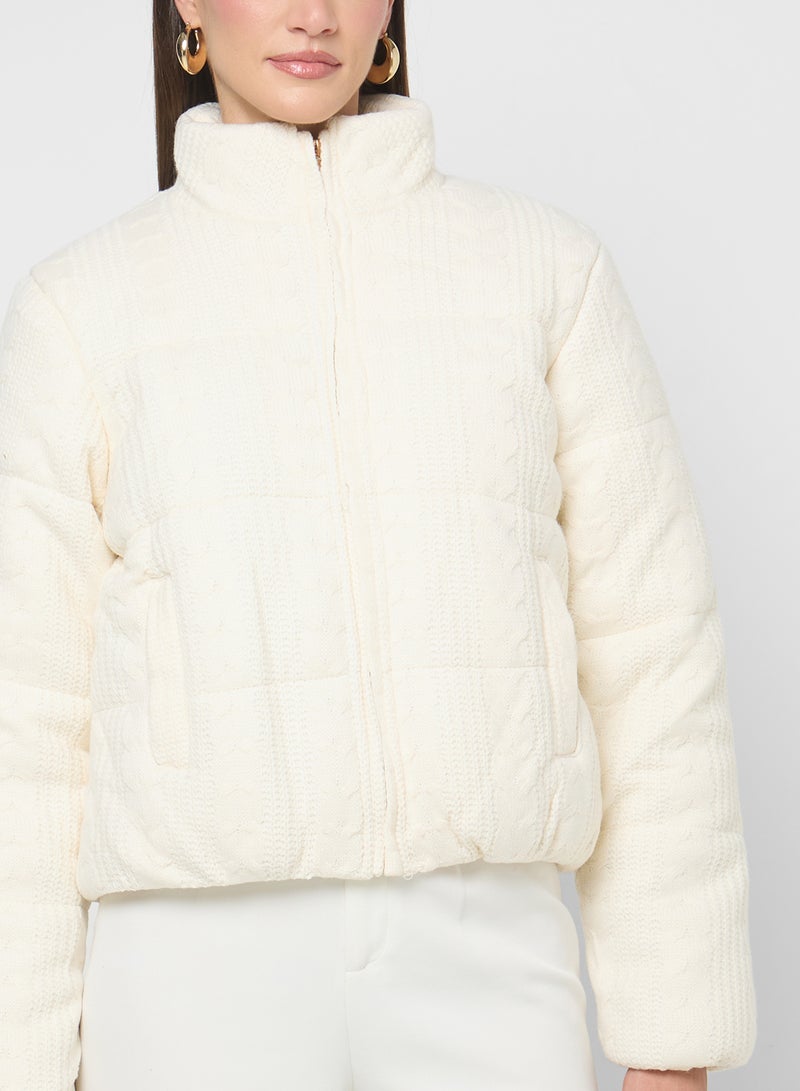 ايلا جاكيت منتفخ بسحاب - Image 3