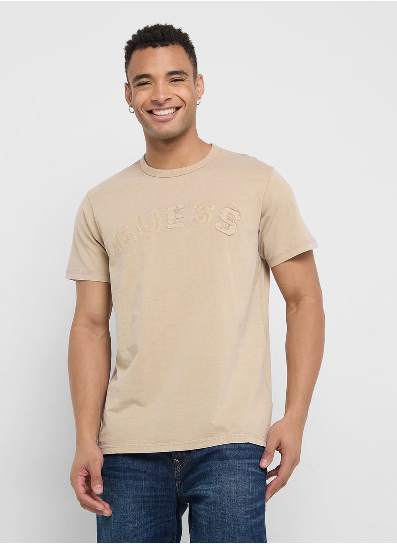 GUESS - Crew Neck Short Sleeve T-Shirt - Image 1