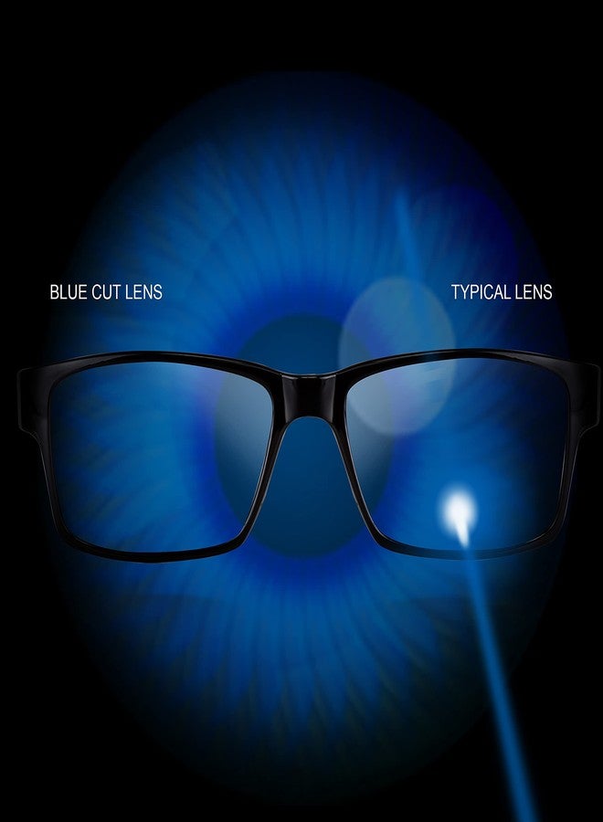 CRIBA Blue Cut Computer Reading Glasses+0.75+1.00+1.25+1.50+1.75 +2.00+2.25 +2.50+2.75+3.00 Single Vision Power (+1.75) - Image 2
