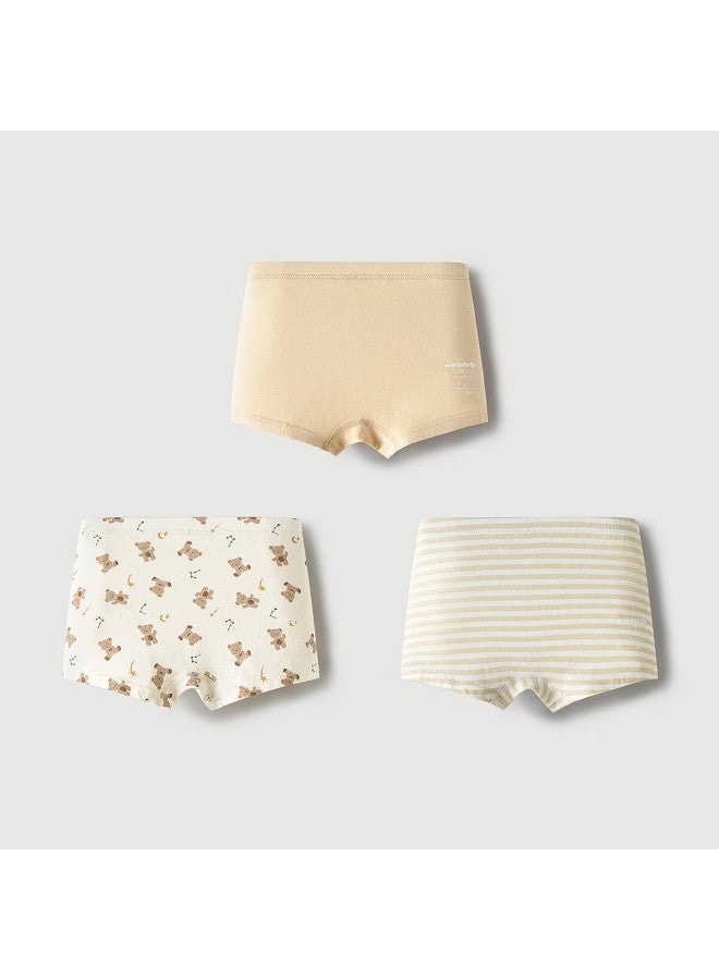 Minibala kids Boys Breathable Antibacterial Soft Cotton Boxer Briefs Toddler Underwear New Arrival - Image 1