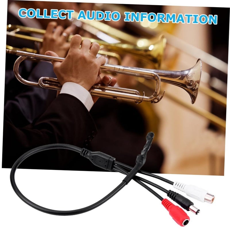 4 Sets Audio Monitoring Microphone Pickup With Active Sound Reader Easy Install - Image 4