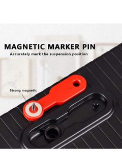 Excefore Picture Hanging Tool, Wall Hanging Kit with Picture Hanging Tool, Photo Frame Hangers Hanging Tool Picture Hanging Tool Kit, Frame Wall Locator with Level Straight-Up Heavy Picture Hanging Kit  - Image 3