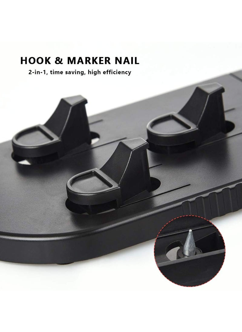 Excefore - Picture Hanging Tool, Wall Hanging Kit with Picture Hanging Tool, Photo Frame Hangers Hanging Tool Picture Hanging Tool Kit, Frame Wall Locator with Level Straight-Up Heavy Picture Hanging Kit - Image 1