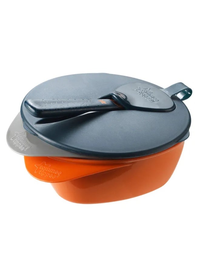 Tommee Tippee UK تومي تيبي - وعاء تغذية x 2، غطاء وملعقة - Image 2