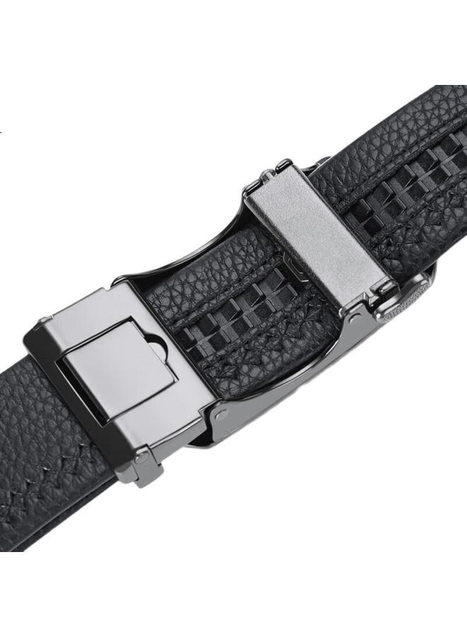 Williampolo King Paul Leather Belt Men'S Business Automatic Buckle Genuine Leather Waist Belt Valentine'S Day Gift For Boyfriend Husband - Image 3