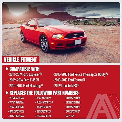 AA Ignition Door Lock Latch Actuator Replacement by AA Ignition - Front Right Passenger Side - Replaces 9L3Z5421812A, 7T4Z7821812A - Fits Ford and Lincoln - Explorer, F150, Mustang, Police Interceptor, Taurus - Image 4