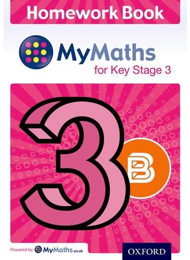 Mymaths For Key Stage 3 Homework Book 3B Pack Of 15