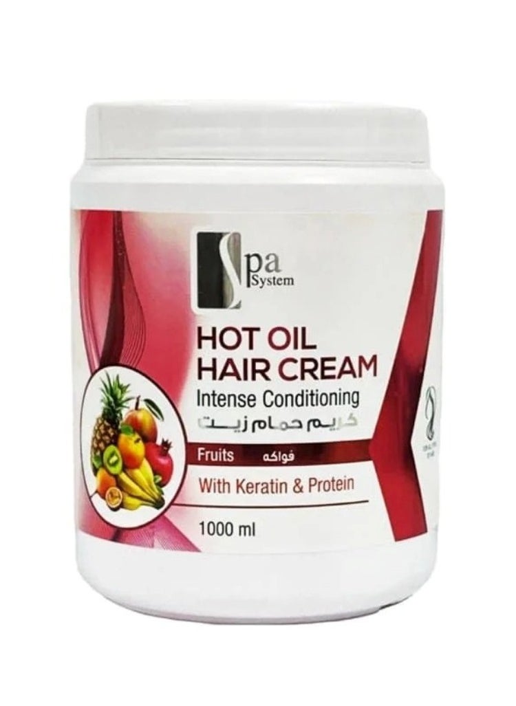 Spa System Fruit Oil Bath Cream1000 ml 