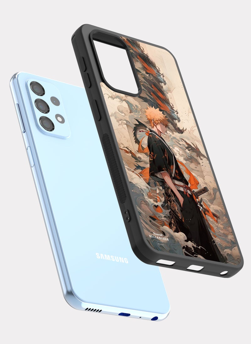 بكسلات كفر سامسونج جالكسي ايه 23 بليتش إيتشيغو كوروساكي متعدد الالوان - Image 2