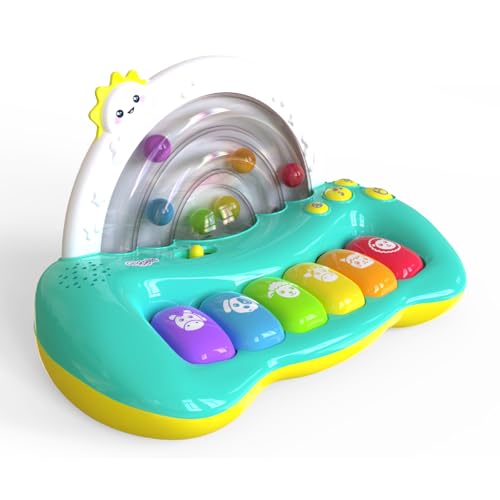 Funskool Giggles Funskool Jumpin Melody Keyboard, Musical Toy for Kids with 6 Colorful Keys, Encourages Learning & Development, Fun Activity for Babies, Gift Set for Kid, Age 18+ Months - Image 1