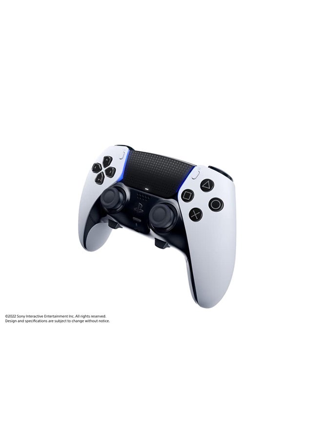 سوني وحدة التحكم اللاسلكية DualSense لجهاز PlayStation 5 - الإصدار الرسمي لـ Edge - أبيض/أسود - Image 3